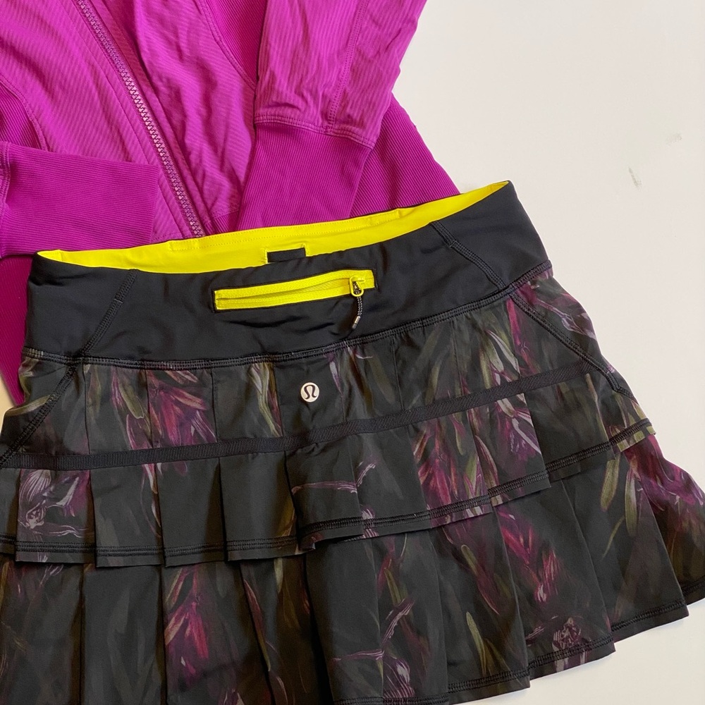 Lululemon Bundle skirt/ jacket Sz 4 - Picture 4 of 5